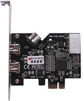 PCI-E 1394B双通道高速数字图像采集卡